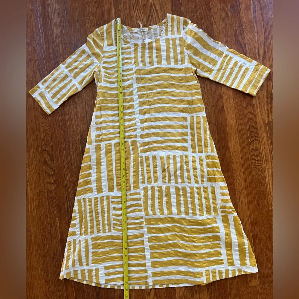 Black Crane Gold and White dress - Picture 3 of 6